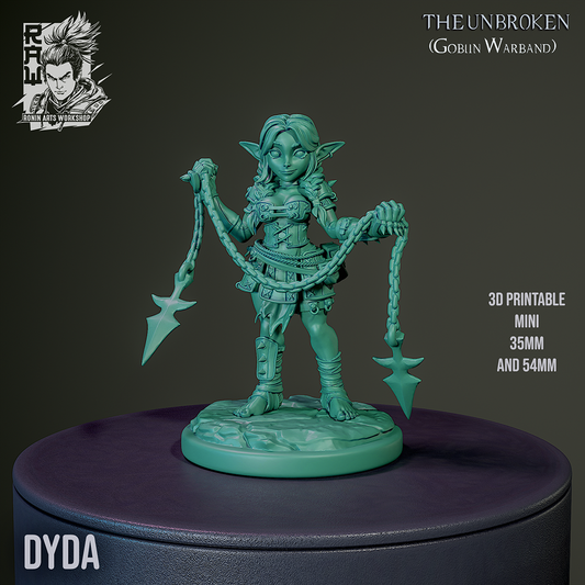 Dyda | The Unbroken Goblin Warband | 28mm-120mm Scale | Ronin Arts Workshop