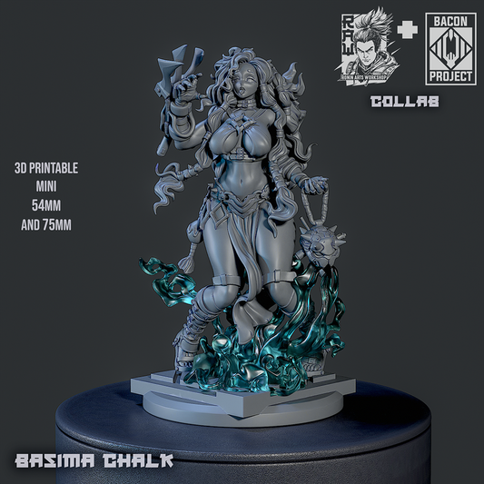 Basima Chalk | Bacon Project | 28mm-120mm Scale | Ronin Arts Workshop