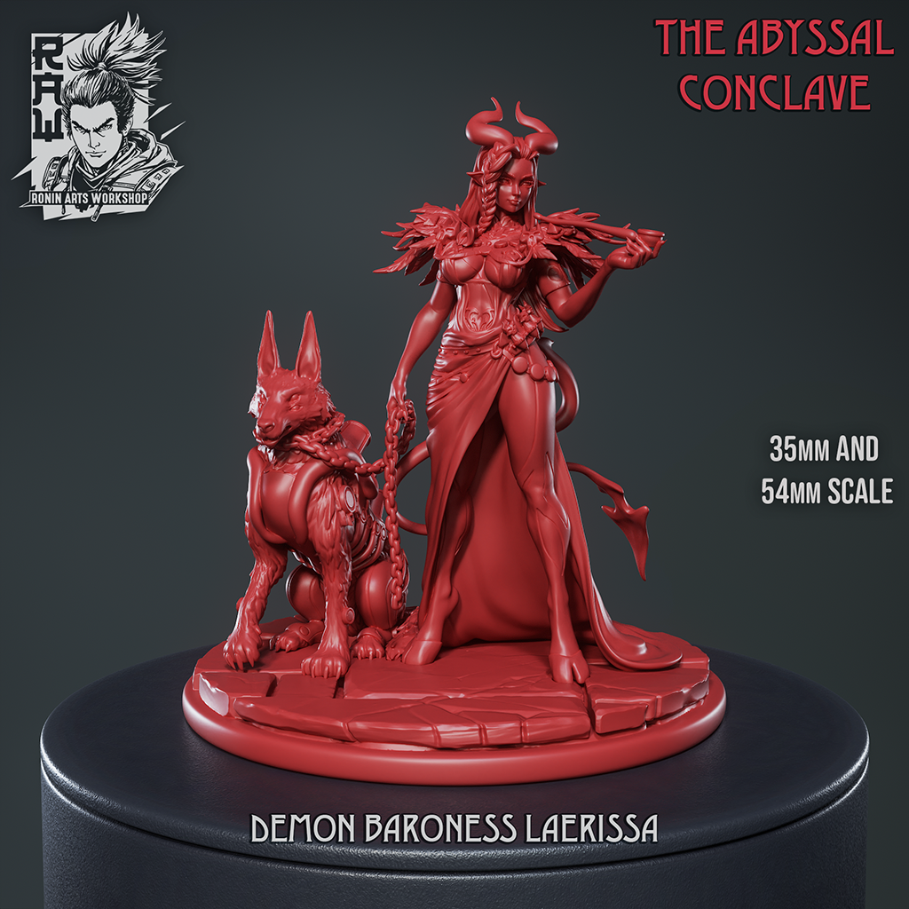 Demon Baroness - Laerissa | The Abyssal Conclave | Ronin Arts Workshop