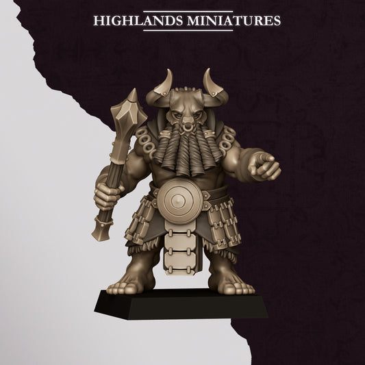 Marduk Cultists - Command Group | Sons of Marduk | Highlands Miniatures