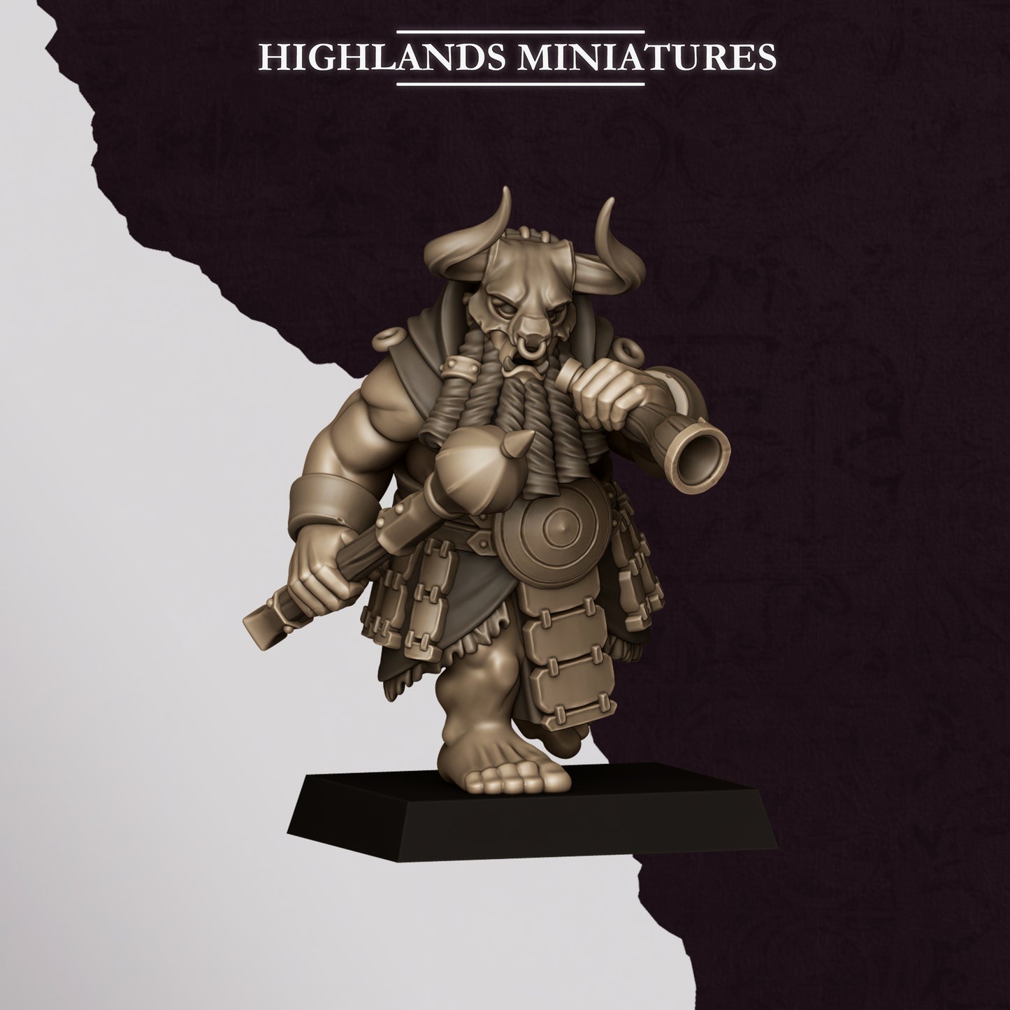 Marduk Cultists - Command Group | Sons of Marduk | Highlands Miniatures
