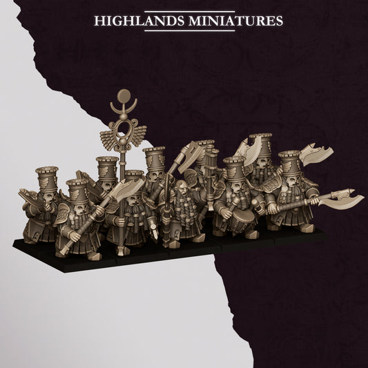 Marduk Heavy Guard (Greataxe) | Sons of Marduk | Highlands Miniatures