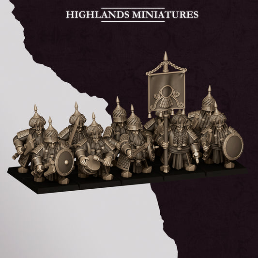 Marduk Warriors (Axe/Shield) | Sons of Marduk | Highlands Miniatures