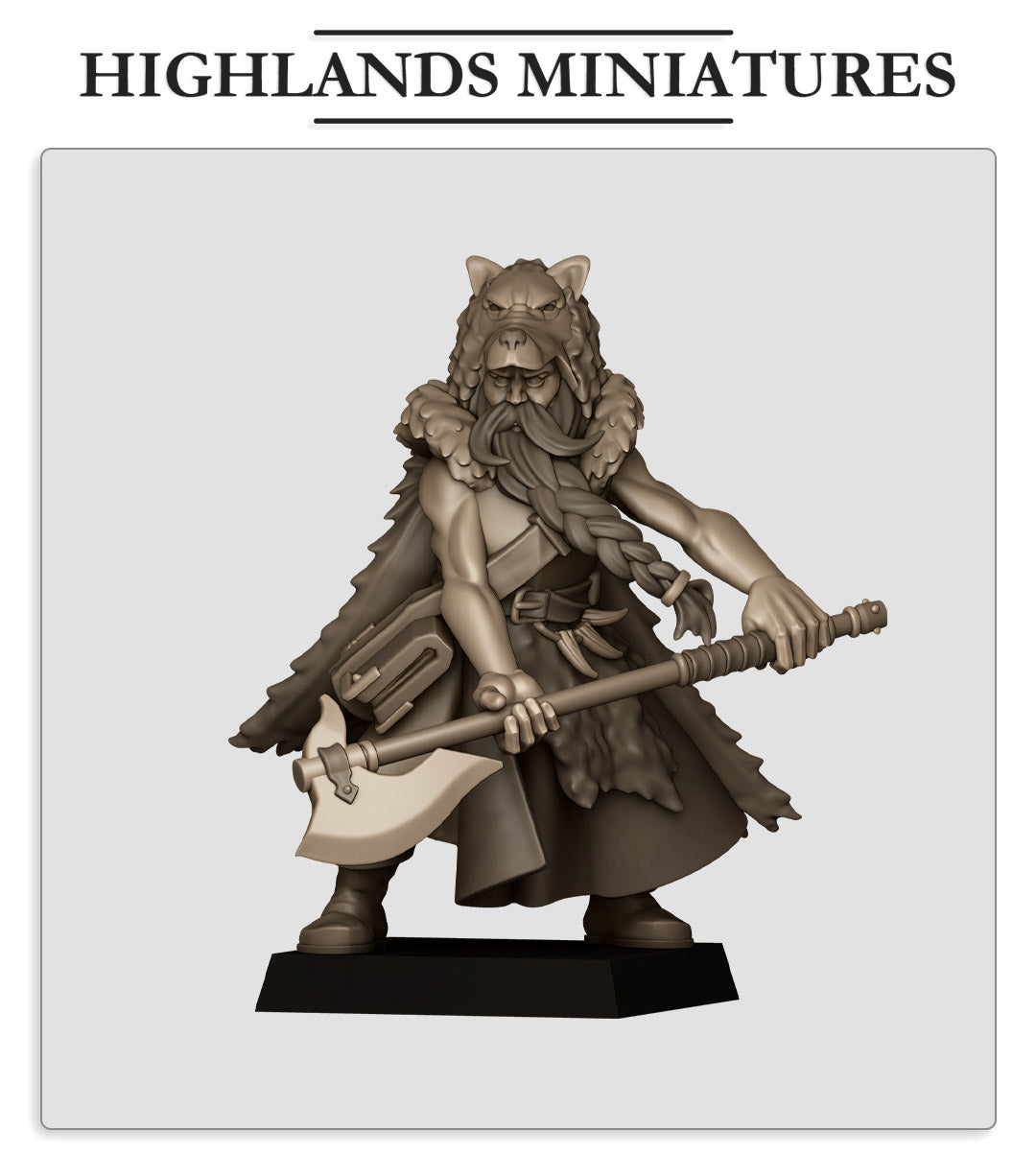 Mergenheim Druid | Sunland, Empire of the Sun | Highlands Miniatures