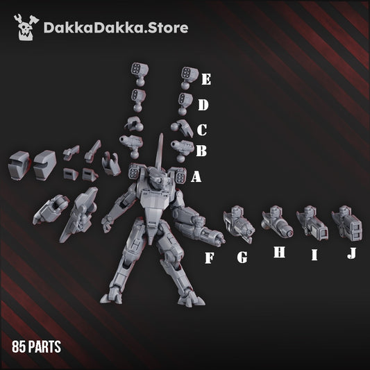 Combat Patrol Mech - Warfielder MK-III | Midnight Sun Covenant | Dakka Dakka