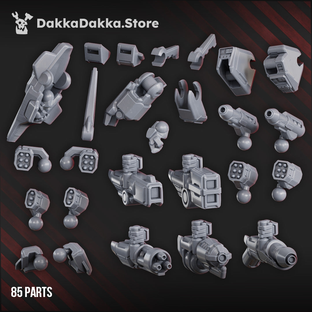Combat Patrol Mech - Warfielder MK-III | Midnight Sun Covenant | Dakka Dakka