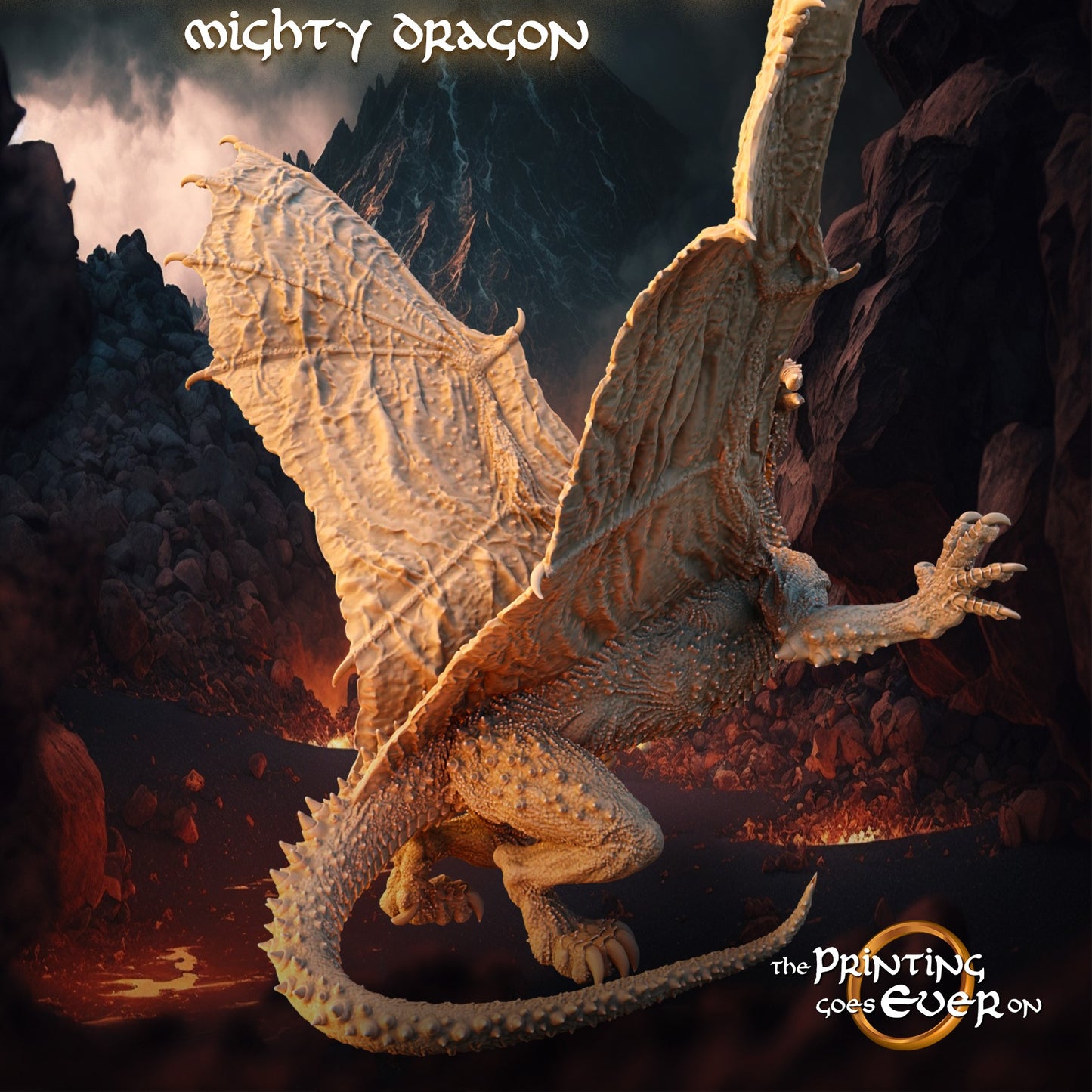 Mighty Dragon | MESBG | The Printing Goes Ever On