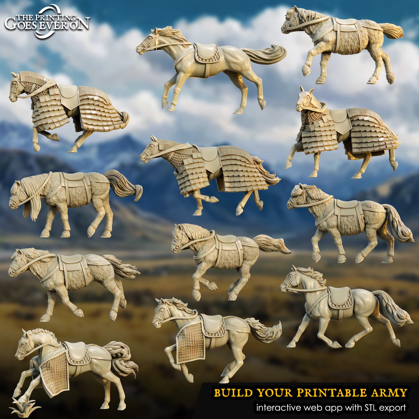 Sea Raider Mounts | Tales of the Sea Raiders | The Printing Goes Ever On