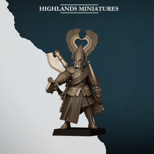 Nemean Lions with Bows Command Group | Aegean Elves | Highlands Miniatures