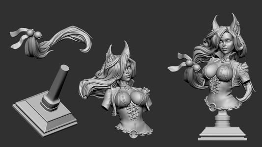 Nyx Shadowpurr - Bust | White Werewolf Tavern