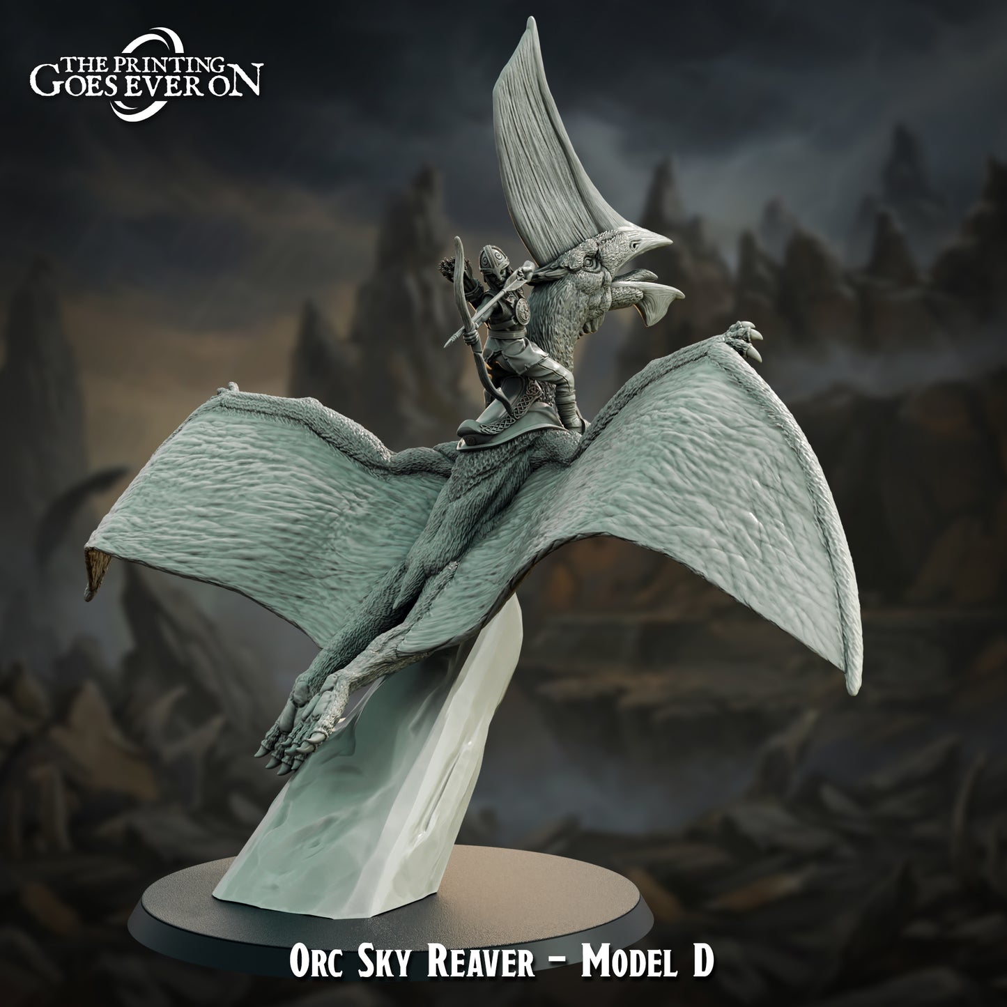 Orc Sky Reavers with Grimwing Companion