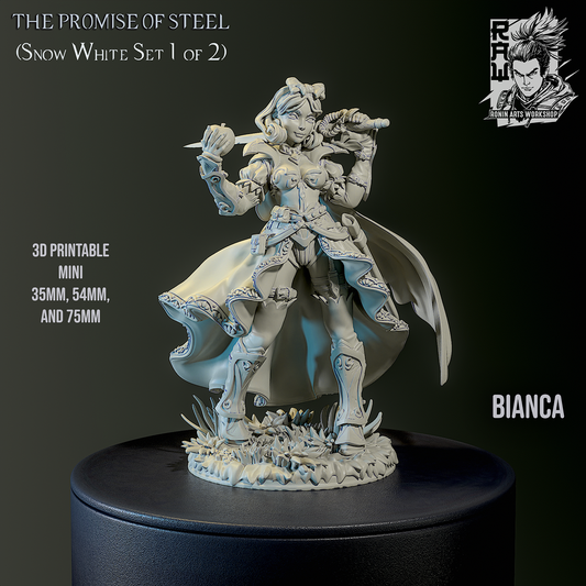 Bianca | The Promise of Steel | 28mm-120mm Scale | Ronin Arts Workshop