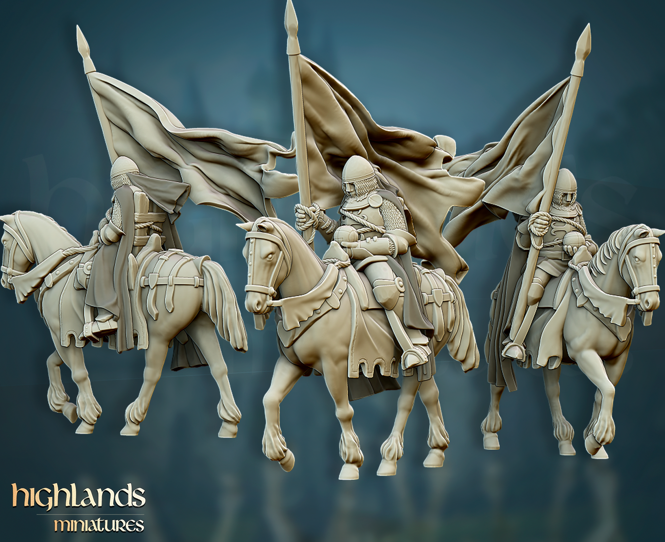 Crusader Sacred Reliquary | Gallia, the Medieval Kingdom | Highlands Miniatures