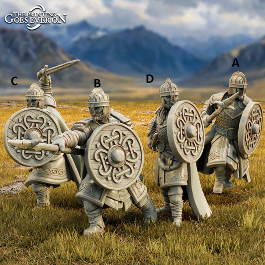 Riddermercia Riders On Foot | Tales of Wind and Saddle | MESBG | The Printing Goes Ever On