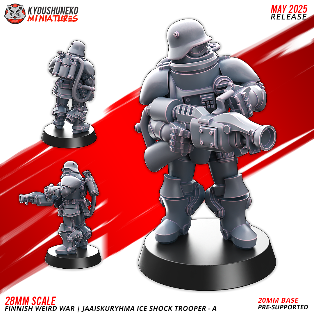 Jaaiskuryhma Ice Shock Troopers | Finland | Kyoushuneko
