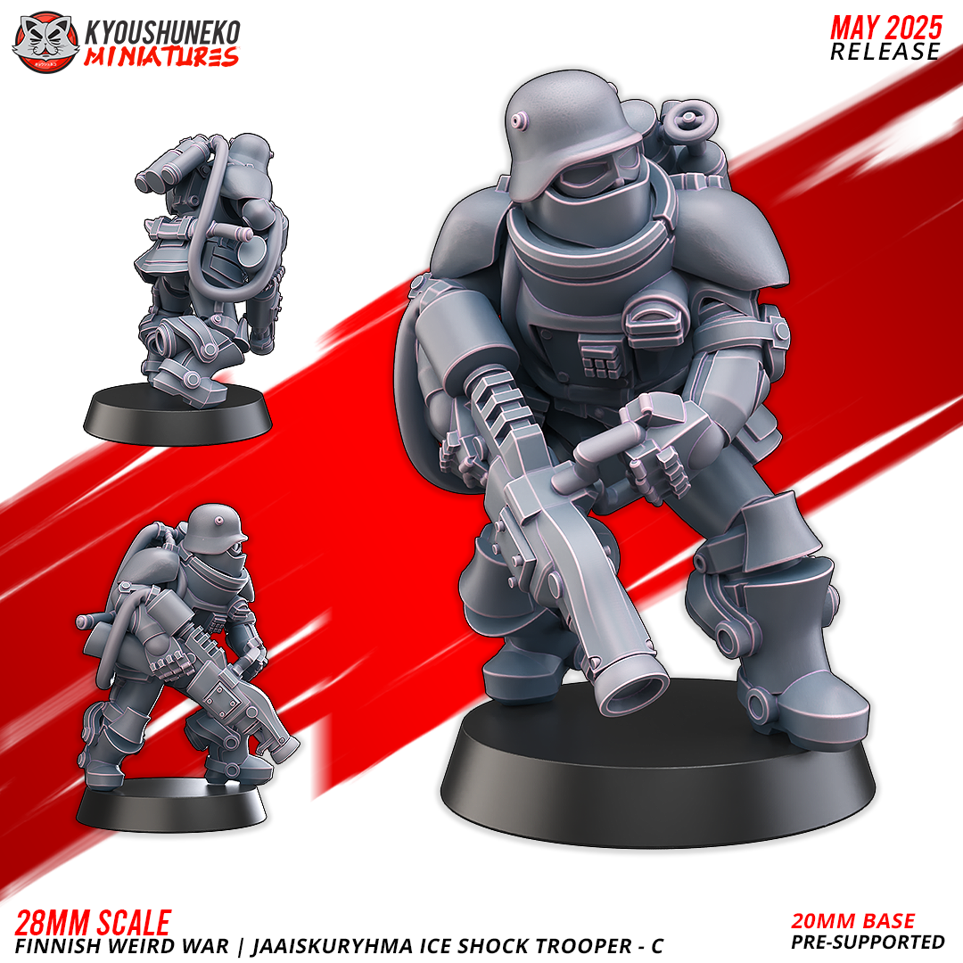 Jaaiskuryhma Ice Shock Troopers | Finland | Kyoushuneko
