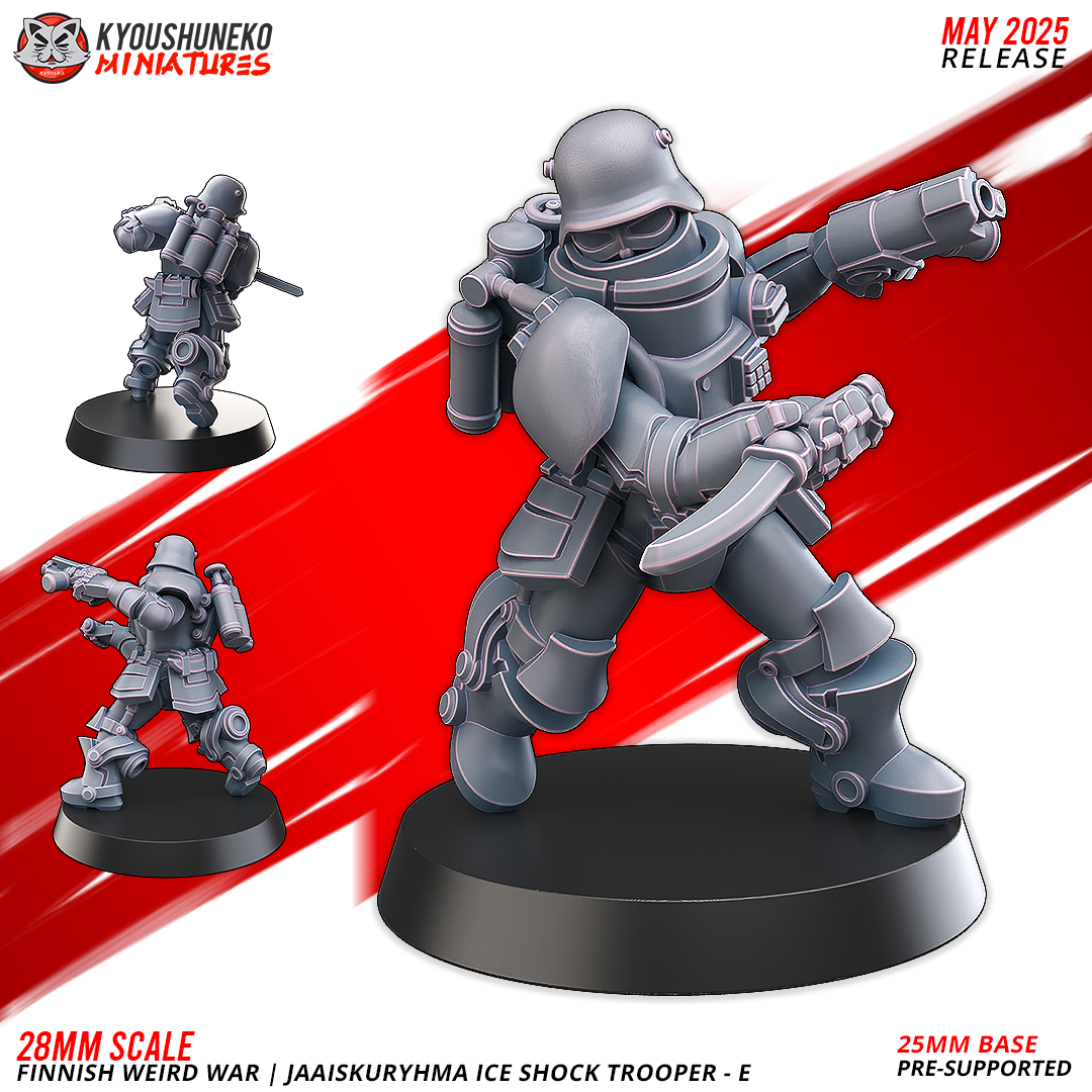 Jaaiskuryhma Ice Shock Troopers | Finland | Kyoushuneko