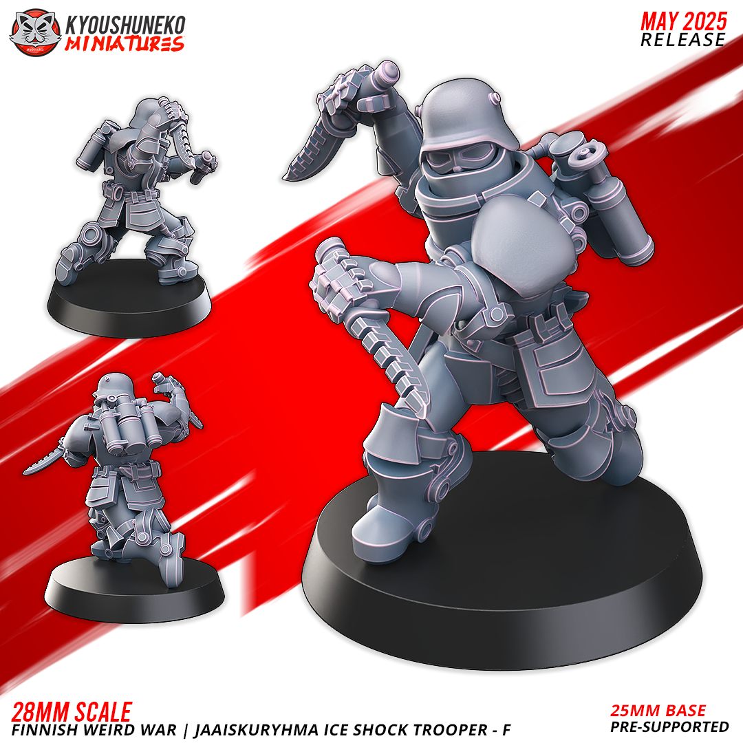 Jaaiskuryhma Ice Shock Troopers | Finland | Kyoushuneko