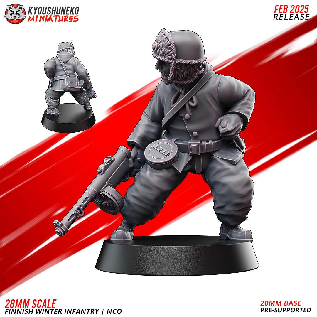 Finnish Winter Infantry - NCO | Finland | Kyoushuneko