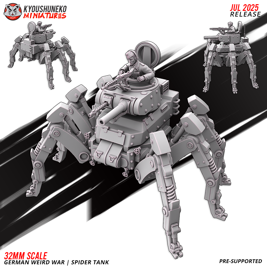 Spider Tank | Weird War II | Kyoushuneko