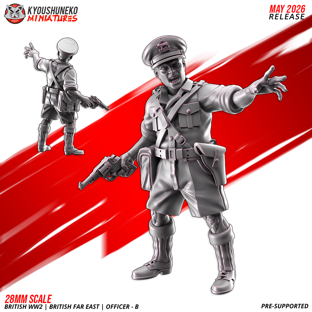 British WW2 Far East Officers