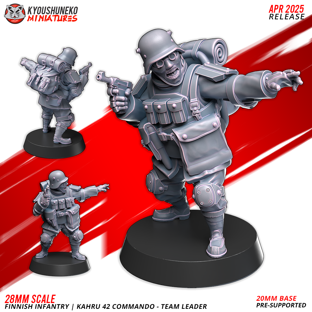 Finnish Infantry - Kahru 42 Anti-Mech Commandos | Finland | Kyoushuneko