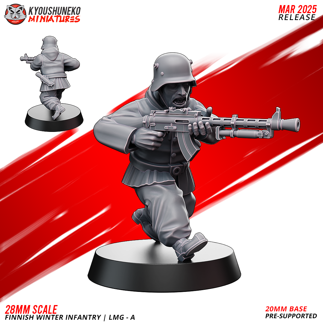 Finnish Winter Infantry - LMG A | Finland | Kyoushuneko