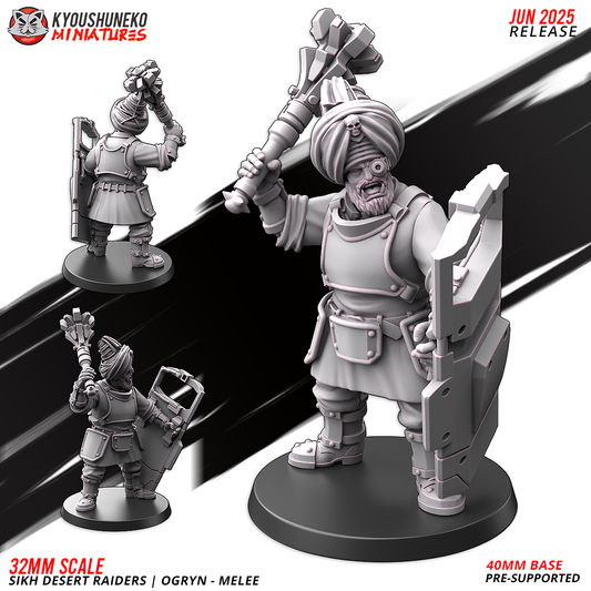 Ogryn Melee Raiders | Sikh Desert Raiders | Kyoushuneko