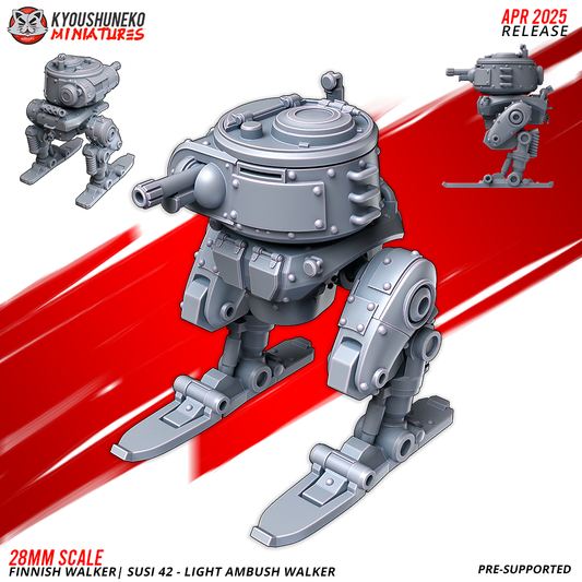 Mech - Susi 42 Light Ambush Walker | Finland | Kyoushuneko