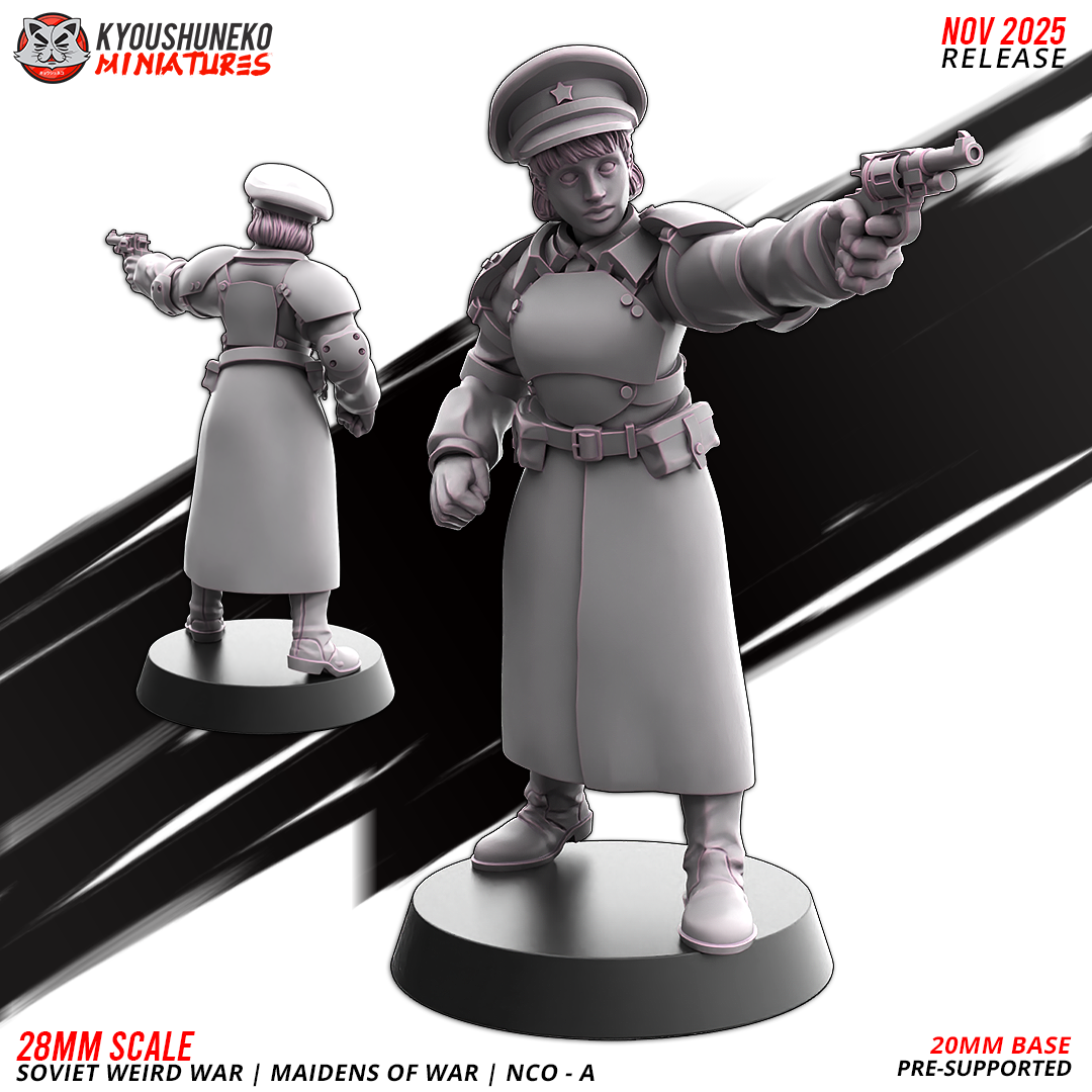 Soviet Weird War Maidens NCO