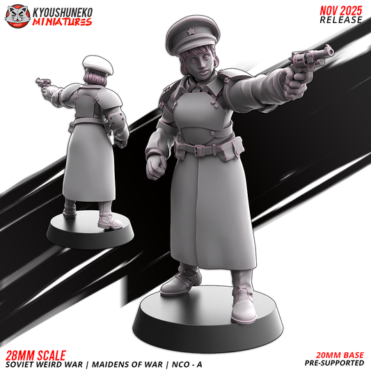 Soviet Weird War Maidens NCO
