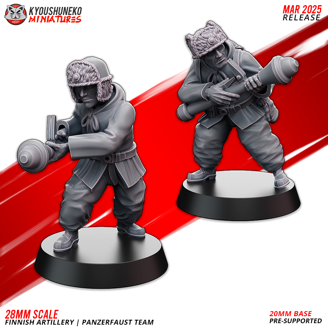 Finnish Winter Infantry - Panzerfaust Team | Finland | Kyoushuneko