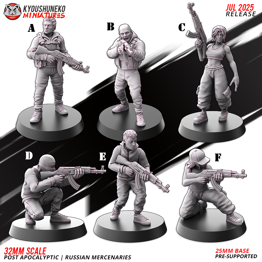 Mercenaries | Post Apocalyptic Russia | Kyoushuneko