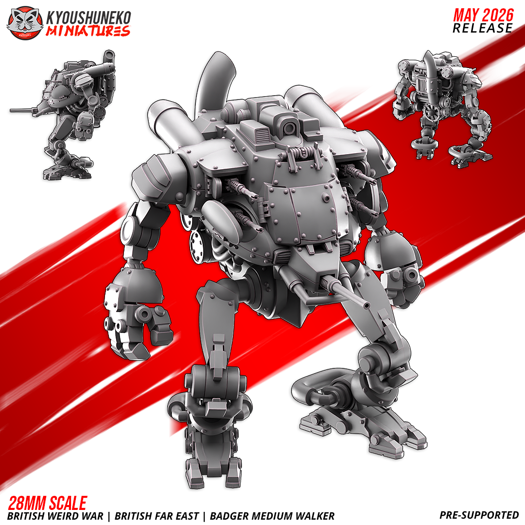 Badger Medium Walker | British Weird War Far East