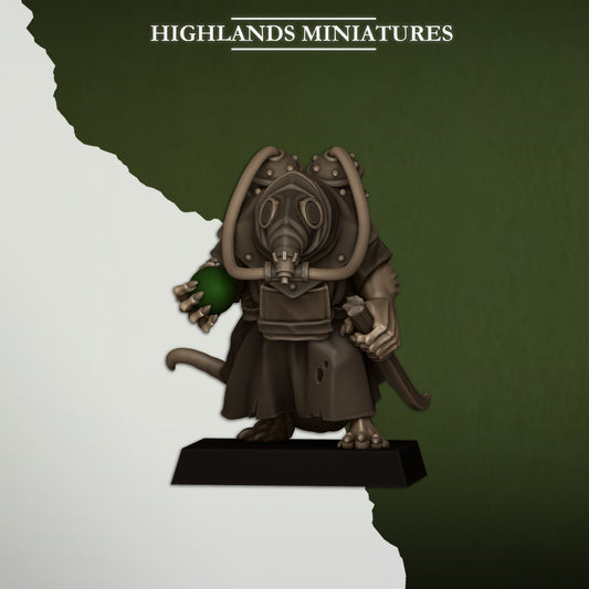Sewer Poison Porters | Sewer Vermin | Highlands Miniatures