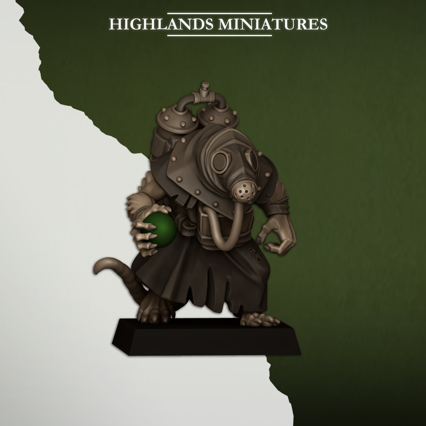 Sewer Poison Porters | Sewer Vermin | Highlands Miniatures