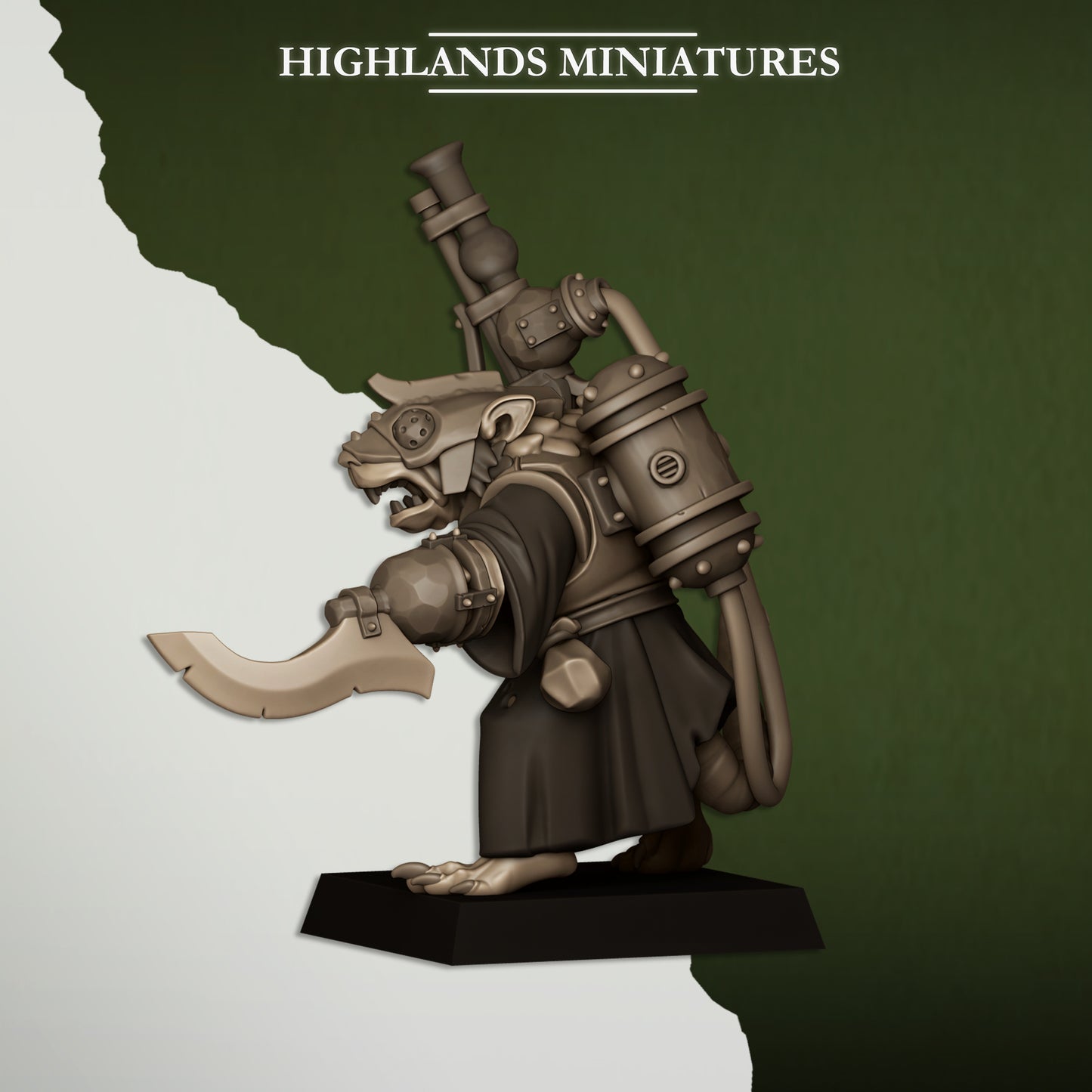 Engineer | Sewer Vermin | Highlands Miniatures