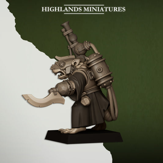 Engineer | Sewer Vermin | Highlands Miniatures