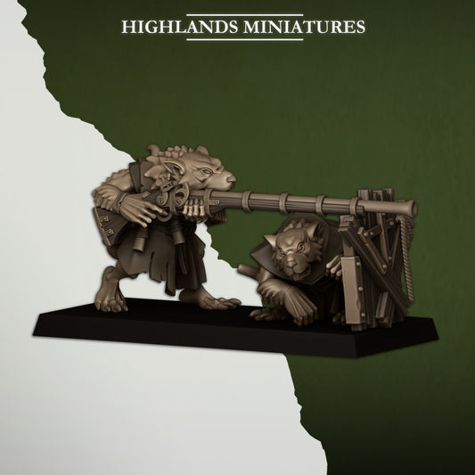 Shooters Unit | Sewer Vermin | Highlands Miniatures