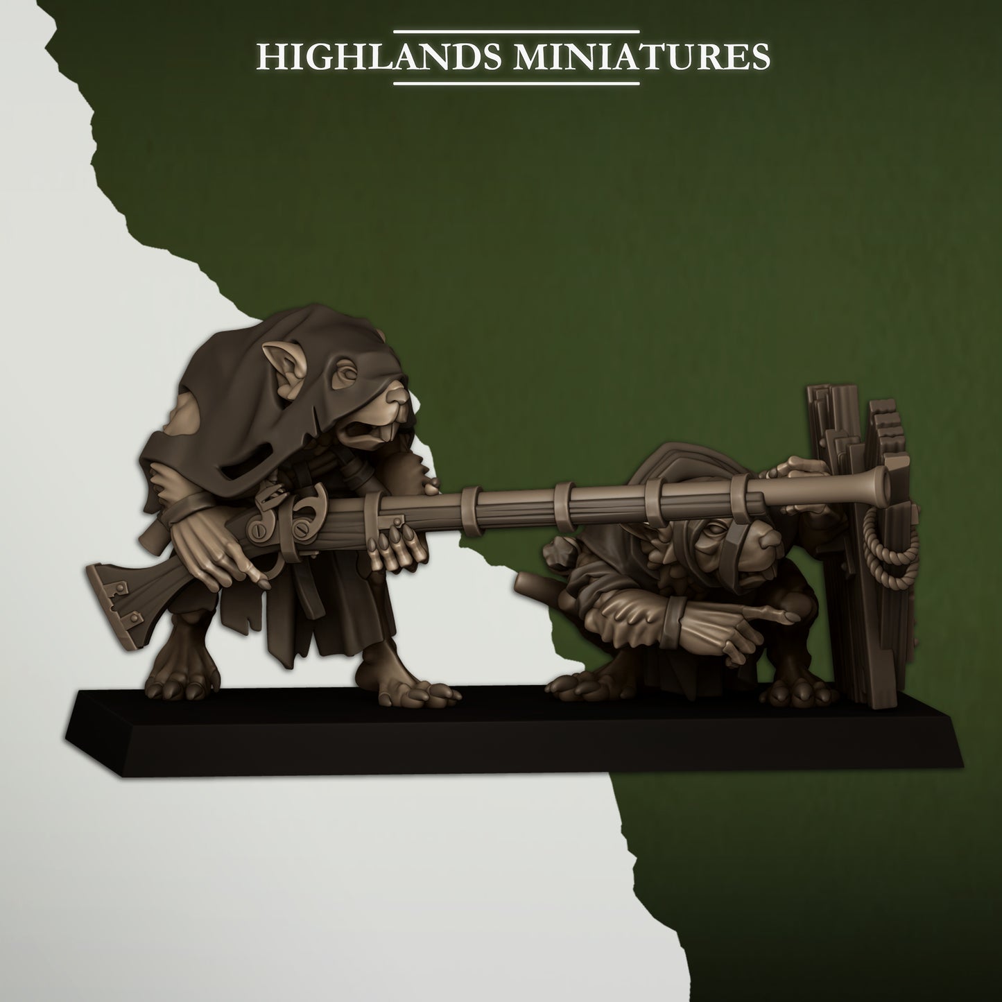 Shooters Unit | Sewer Vermin | Highlands Miniatures