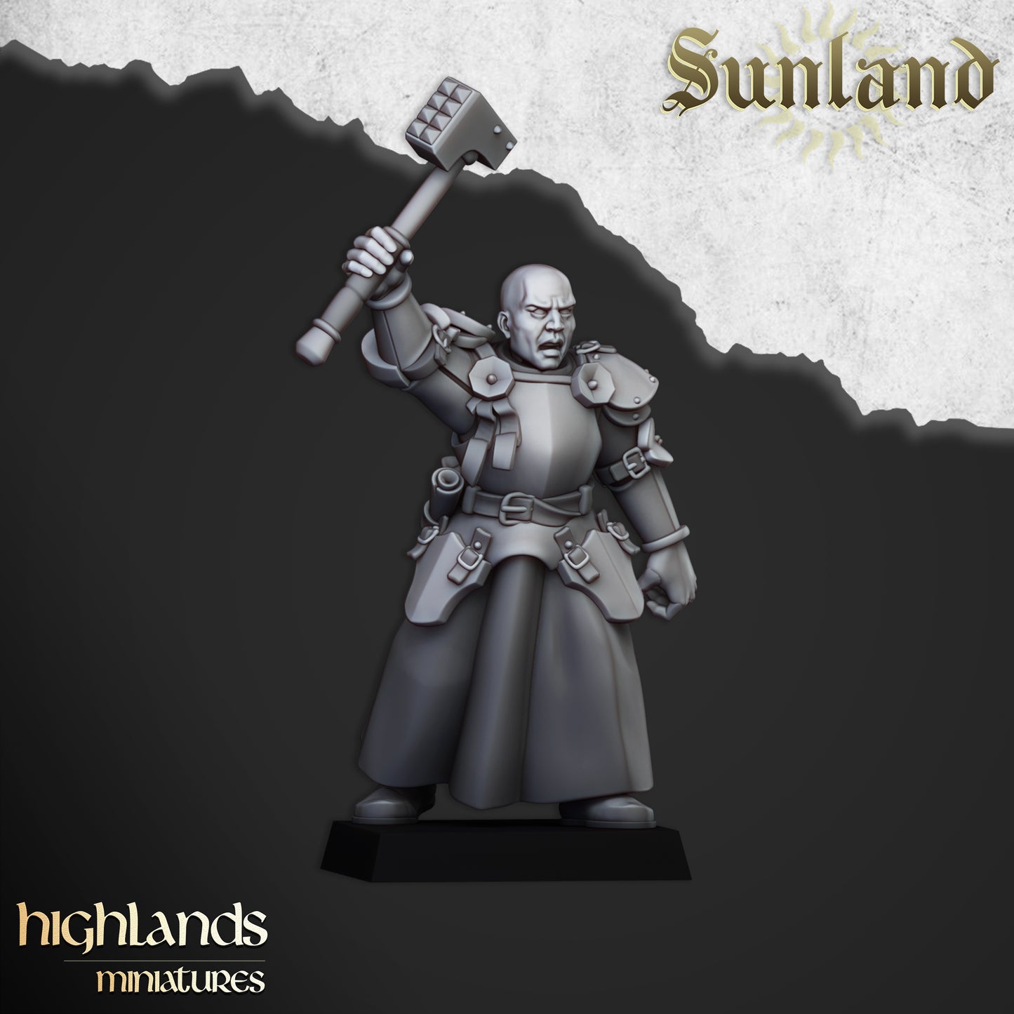 Sunland Altar on Chariot | Sunland, Empire of the Sun | Highlands Miniatures