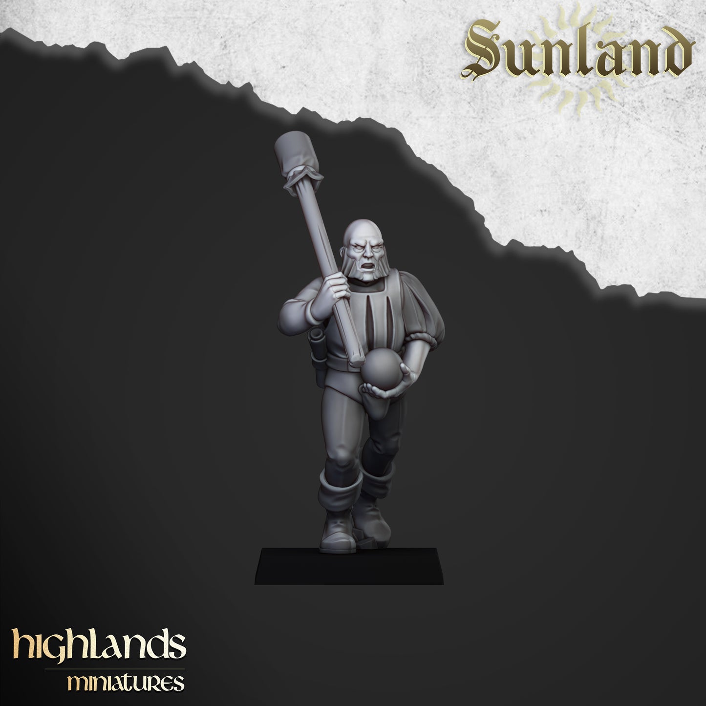 Sunland Rocket Launcher | Sunland, Empire of the Sun | Highlands Miniatures