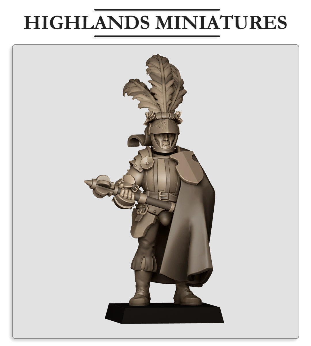 Sunland Captain A | Sunland, Empire of the Sun | Highlands Miniatures