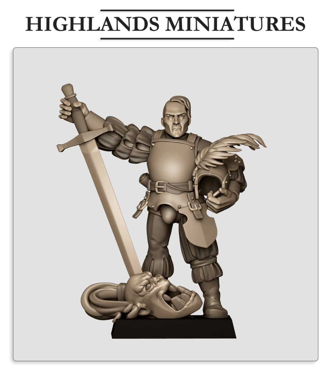 Sunland Captain C | Sunland, Empire of the Sun | Highlands Miniatures