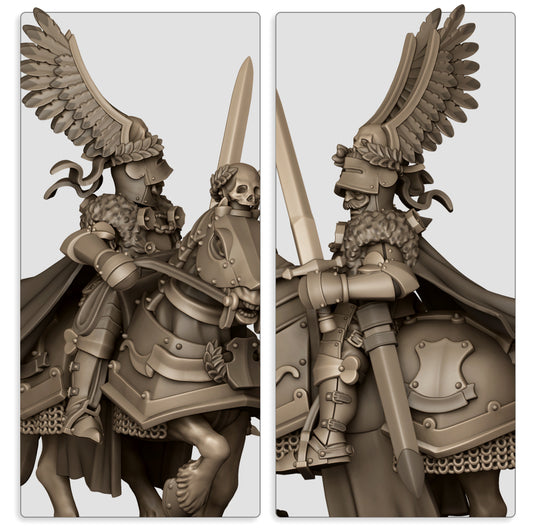 Mounted Emperor | Sunland, Empire of the Sun | Highlands Miniatures