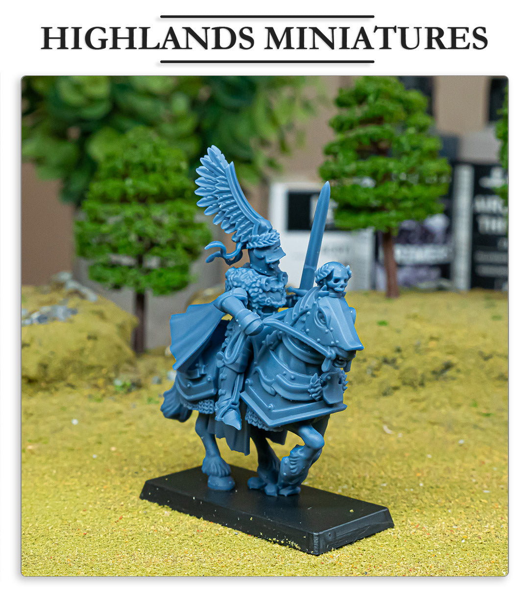 Mounted Emperor | Sunland, Empire of the Sun | Highlands Miniatures