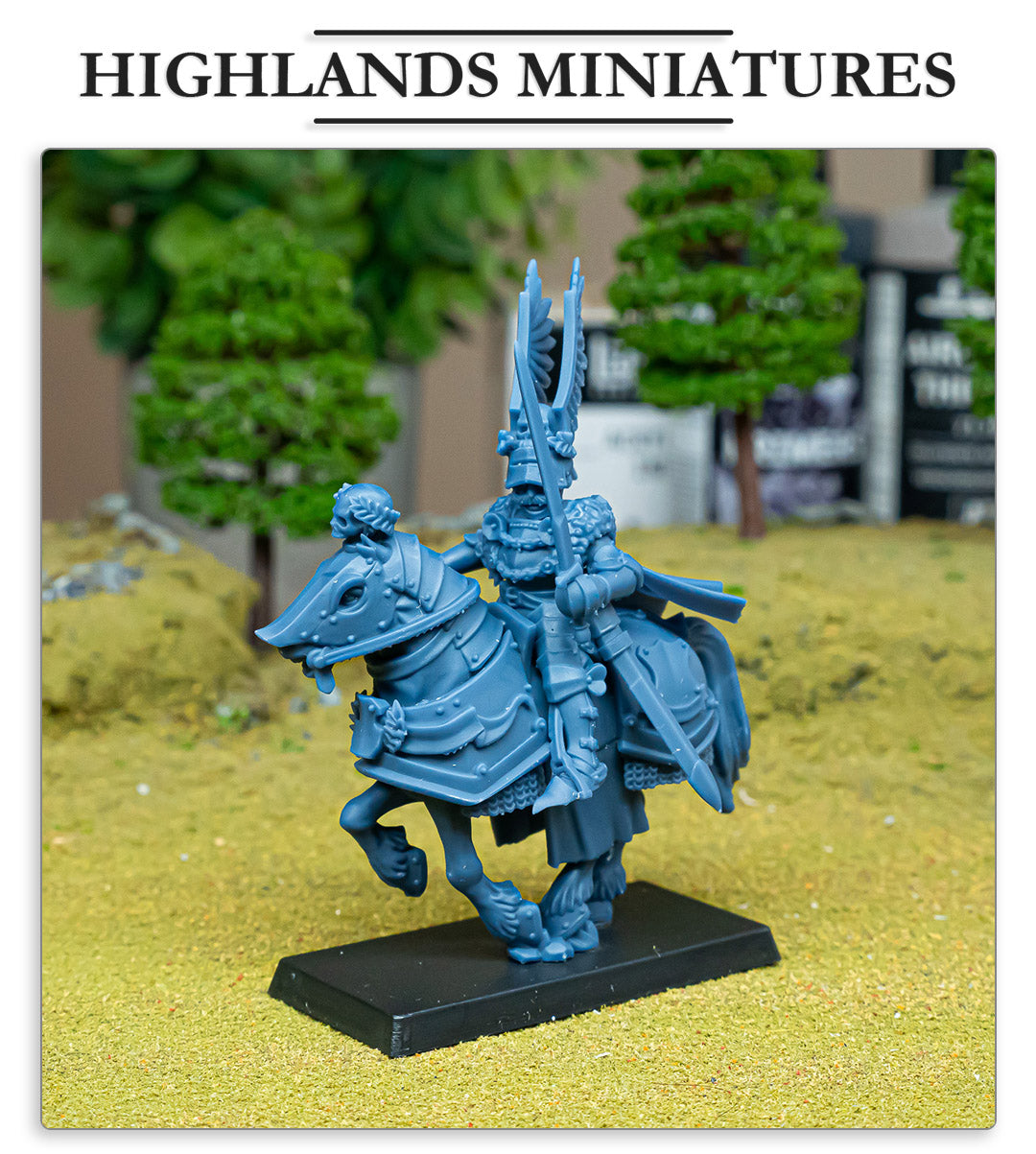 Mounted Emperor | Sunland, Empire of the Sun | Highlands Miniatures