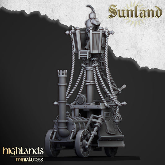 Ironclad Landship | Sunland, Empire of the Sun | Highlands Miniatures