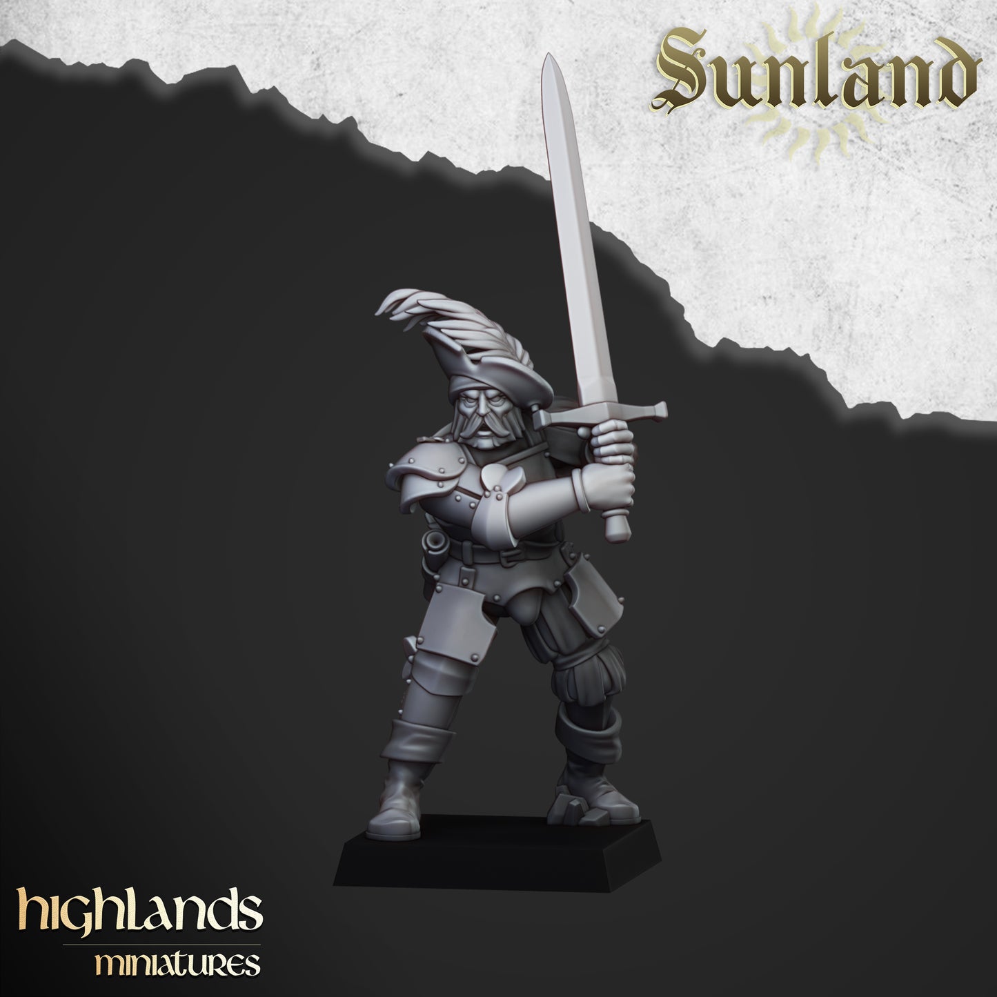 Sunland Landsknecht | Sunland, Empire of the Sun | Highlands Miniatures