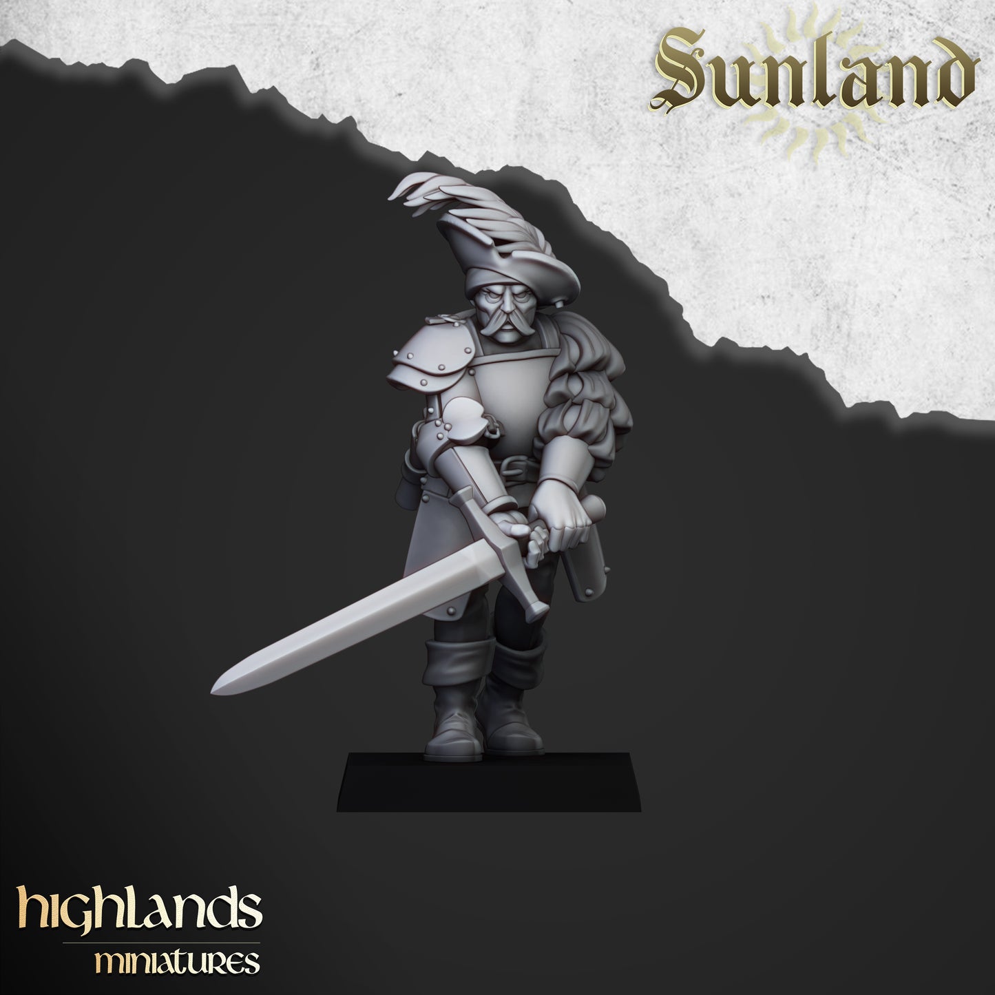 Sunland Landsknecht | Sunland, Empire of the Sun | Highlands Miniatures
